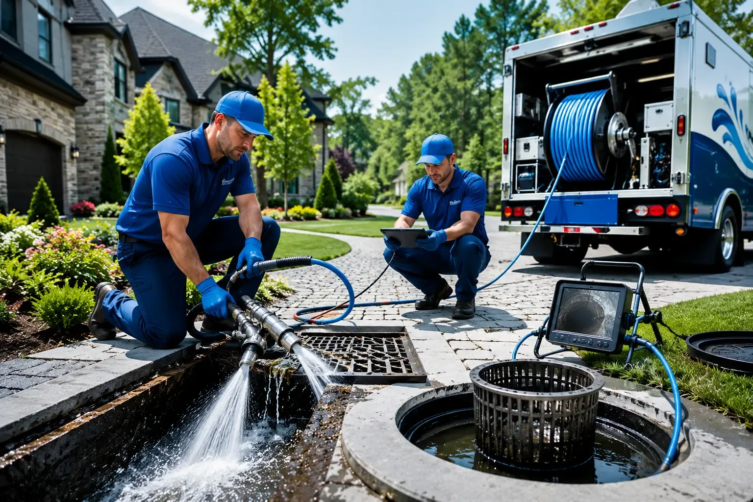 Local outdoor drain cleaning professionals in Blue Springs, NE