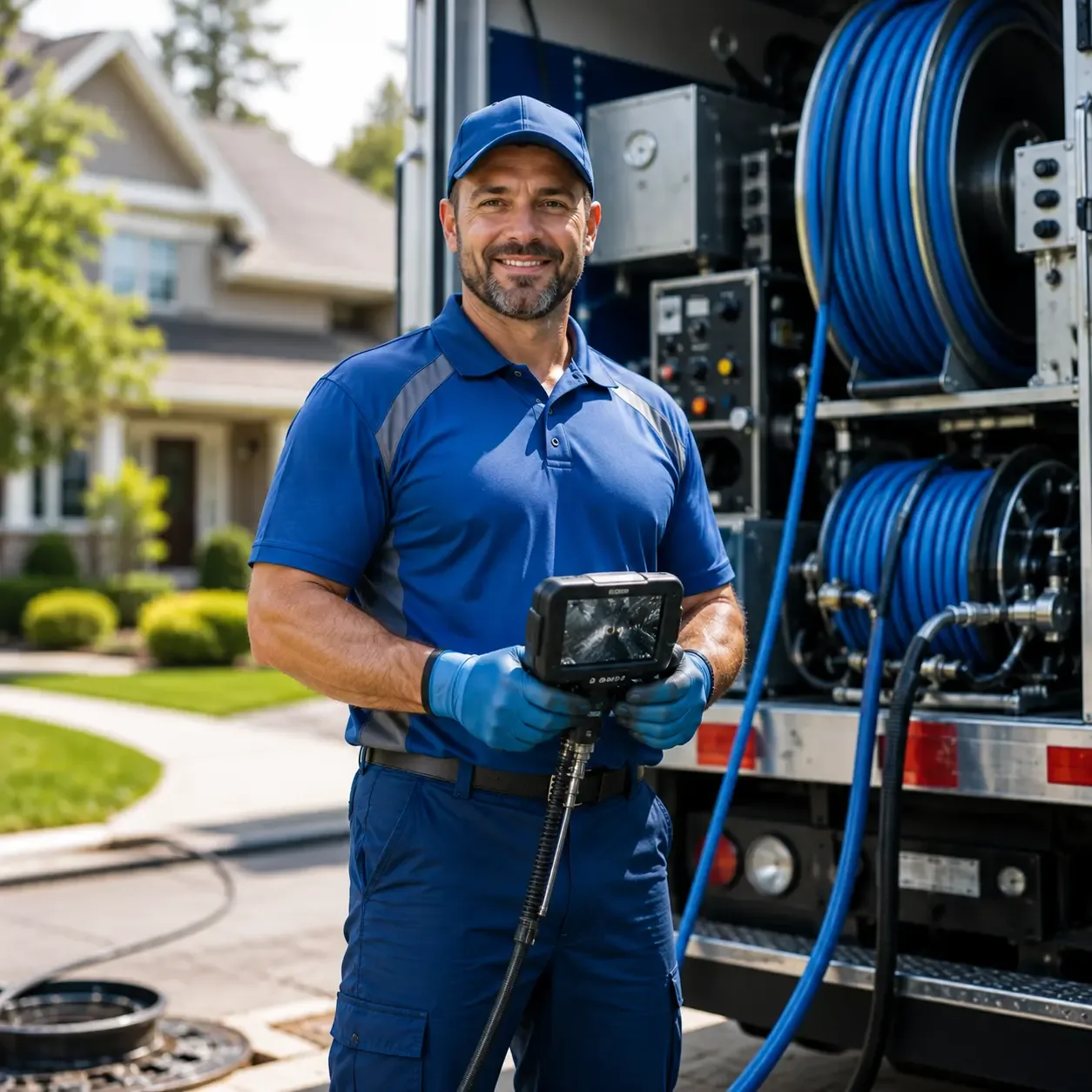 Local outdoor drain cleaning specialists in Blue Springs, NE